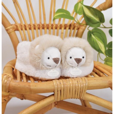 Chaussons bébé Lion - Doudou et Compagnie