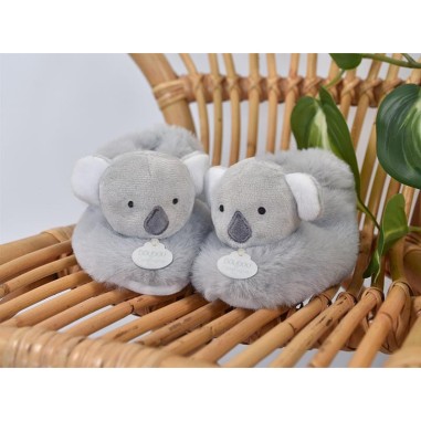 Unicef Chaussons bébé en Koala 0-6 mois - Doudou et Compagnie