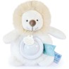 Peluche veilleuse lion Blanc - 15 cm - Unicef - Doudou et Compagnie