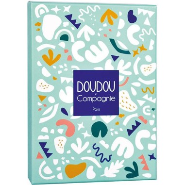 Filou, Doudou attache-sucette amande : Les Calinosaures - Doudou et Compagnie