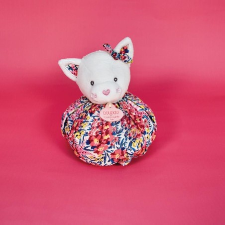 Doudou Chat Boule 3 en 1 - Doudou et Compagnie
