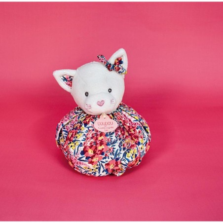 Doudou Chat Boule 3 en 1 - Doudou et Compagnie