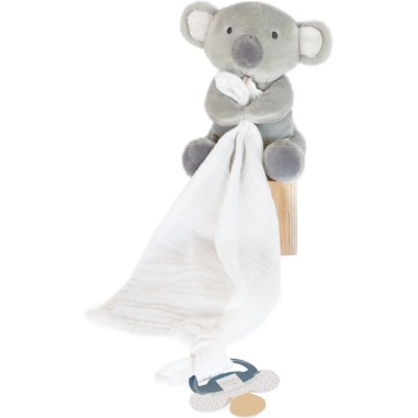 Unicef Doudou attache sucette Koala 12 cm - Doudou Et Compagnie