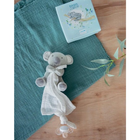 Unicef Doudou attache sucette Koala 12 cm - Doudou Et Compagnie