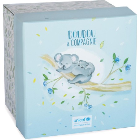 Unicef Doudou attache sucette Koala 12 cm - Doudou Et Compagnie