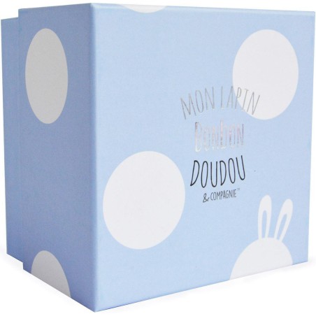 Peluche Lapin Bonbon Bleu - Doudou Et Compagnie