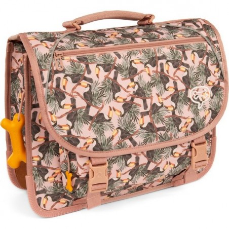 Cartable Lily Toucans Rose - Stones and Bones