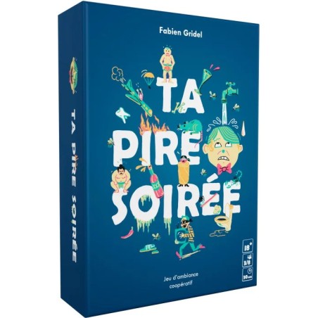 Ta Pire Soirée - Bakakou - Jeux de société - Gigamic