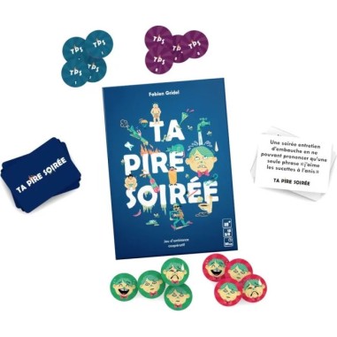 Ta Pire Soirée - Bakakou - Jeux de société - Gigamic
