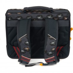 Cartable Lily Comic Car Navy - Stones and Bones 2