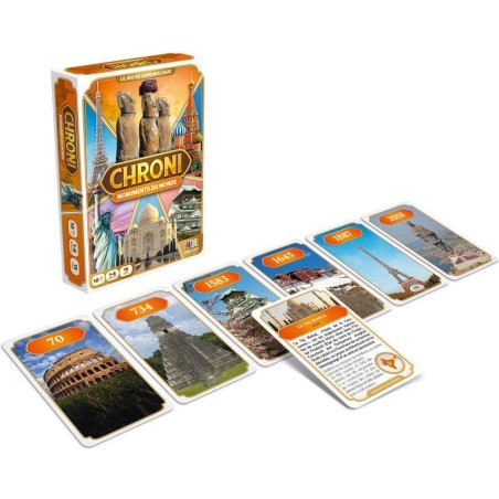 Chroni - Monuments du Monde - Jeux de société - On The Go Editions