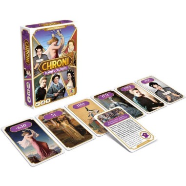 Chroni - Femme Célèbres - Jeux de société - On The Go Editions