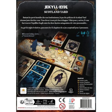 Jekyll & Hyde vs Scotland Yard - Jeux de société - Mandoo Games