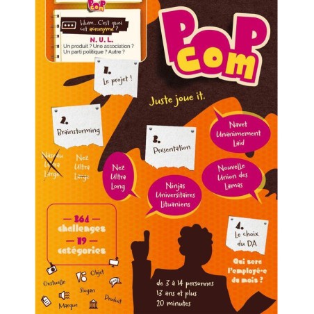 Pop Com - Jeux de société - Ludonaute