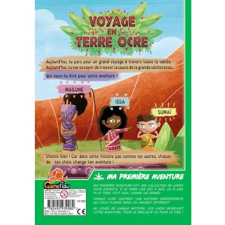 Ma 1ère aventure : Voyage en terre ocre - version longue - Game Flow