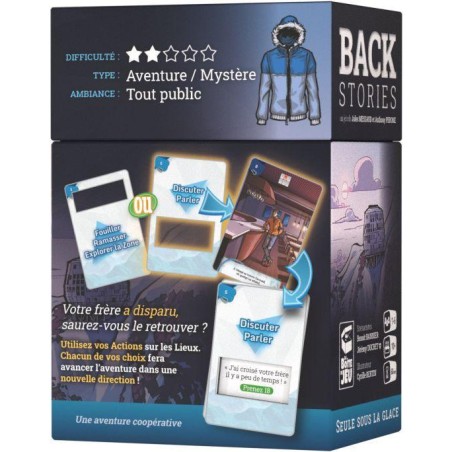 Back Stories: Seule Sous La Glace - Jeux de société - La Boite De Jeu