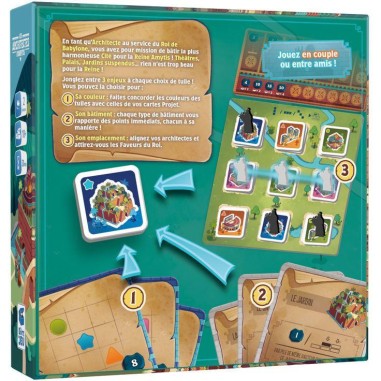 Les Architectes d'Amytis - Jeux de société - La Boite De Jeu