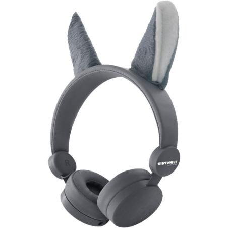 Kidyears Wolf Casque audio Loup - Accessoire enfant - Kidywolf