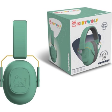 Kidynoise Vert Casque antibruit - Kidywolf