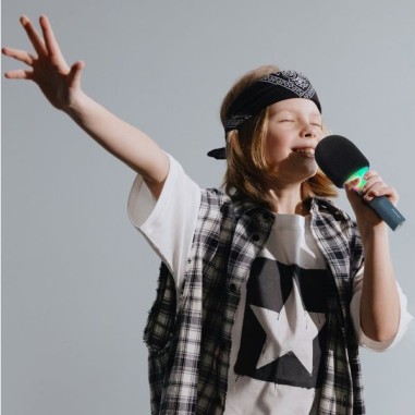 Kidymic Bleu Micro karaoké - Kidywolf