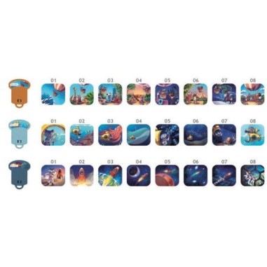 Lampe à Histoires Projecteur Kidyslide - Kidywolf