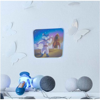 Lampe à Histoires Projecteur Kidyslide - Kidywolf