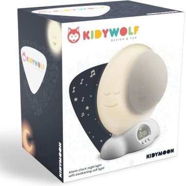: réveil éducatif et veilleuse - Kidywolf