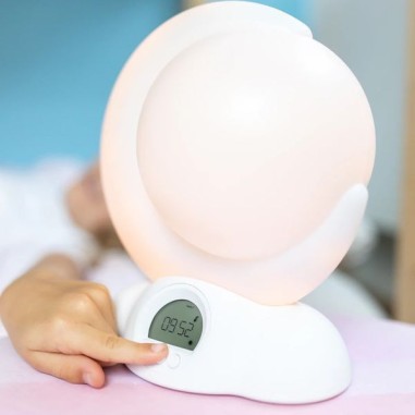 : réveil éducatif et veilleuse - Kidywolf