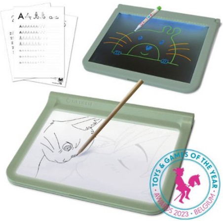 Tablette lumineuse nomade - Vert - Kidywolf