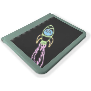 Tablette à dessin pour enfant lumineuse nomade - Vert - Kidywolf
