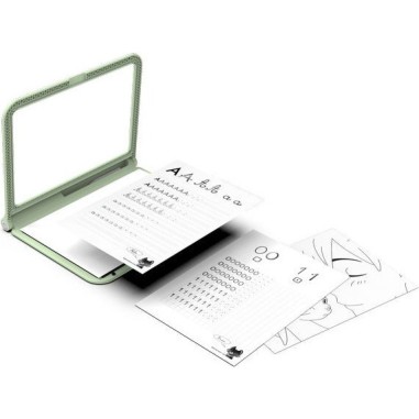 Tablette à dessin pour enfant lumineuse nomade - Vert - Kidywolf