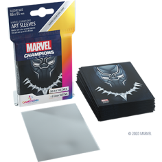 Protège cartes 50 sleeves Marvel Champions Black Panther - Gamegenic 2
