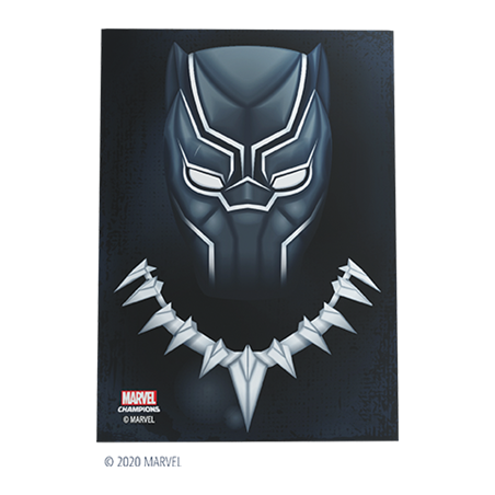 Protège cartes 50 sleeves Marvel Champions Black Panther - Gamegenic