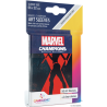Protège cartes 50 sleeves Marvel Champions Black Widow - Gamegenic
