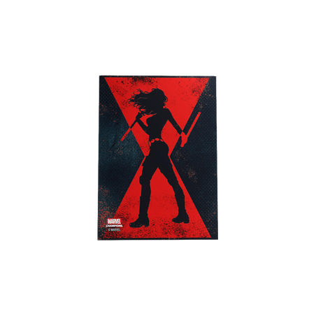 Protège cartes 50 sleeves Marvel Champions Black Widow - Gamegenic