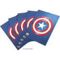 Protège cartes 50 sleeves Marvel Champions Captain America - Gamegenic