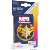 Protège cartes 50 sleeves Marvel Champions Captain Marvel - Gamegenic