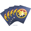 Protège cartes 50 sleeves Marvel Champions Captain Marvel - Gamegenic