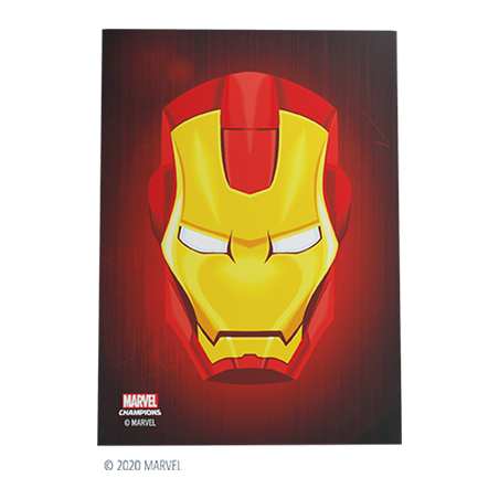 Protège cartes 50 sleeves Marvel Champions Iron Man - Gamegenic