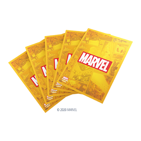 Protège cartes 50 sleeves Marvel Champions Marvel Orange - Gamegenic