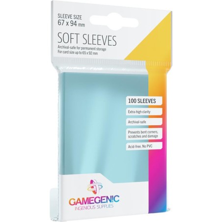 Protège cartes Soft Sleeves - Accessoires - Gamegenic