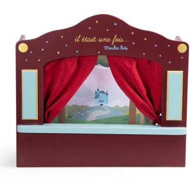 Petit théâtre de marionnettes - Moulin Roty Petit théâtre de marionnettes - Moulin Roty