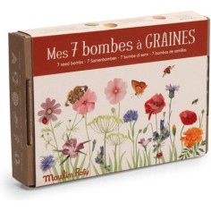 Coffret 7 bombes à graines - Moulin Roty