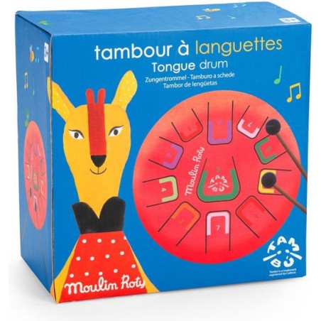 Tambour à languettes Les Popipop - Moulin Roty