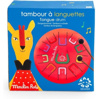 Tambour à languettes Les Popipop - Moulin Roty