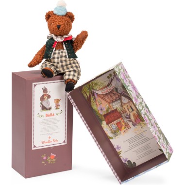 Peluche Ours Moulin Roty - Baba - Les Minouchkas 25 cm