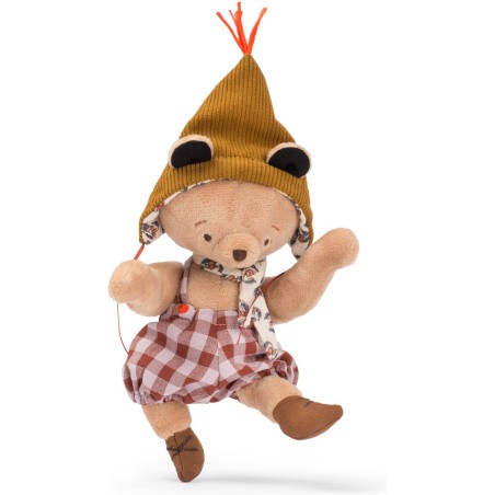 Petit Ours 23 cm - Emile - Les Minouchkas - Peluche douce française - Moulin Roty