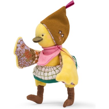 Canard 24 cm - Rita - Les Minouchkas - Peluche douce française - Moulin Roty