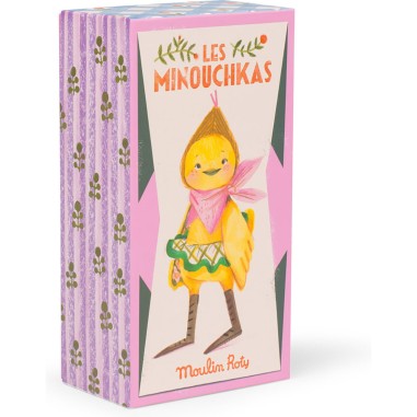 Canard 24 cm - Rita - Les Minouchkas - Peluche douce française - Moulin Roty