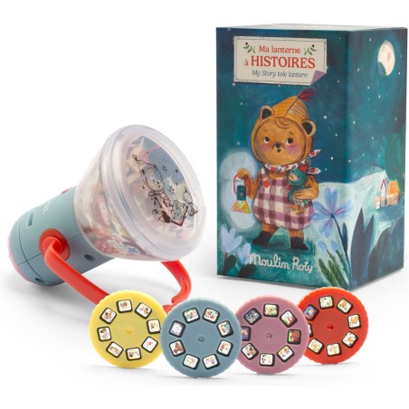 Lampe à histoire - Les Minouchkas - Lampes - Moulin Roty